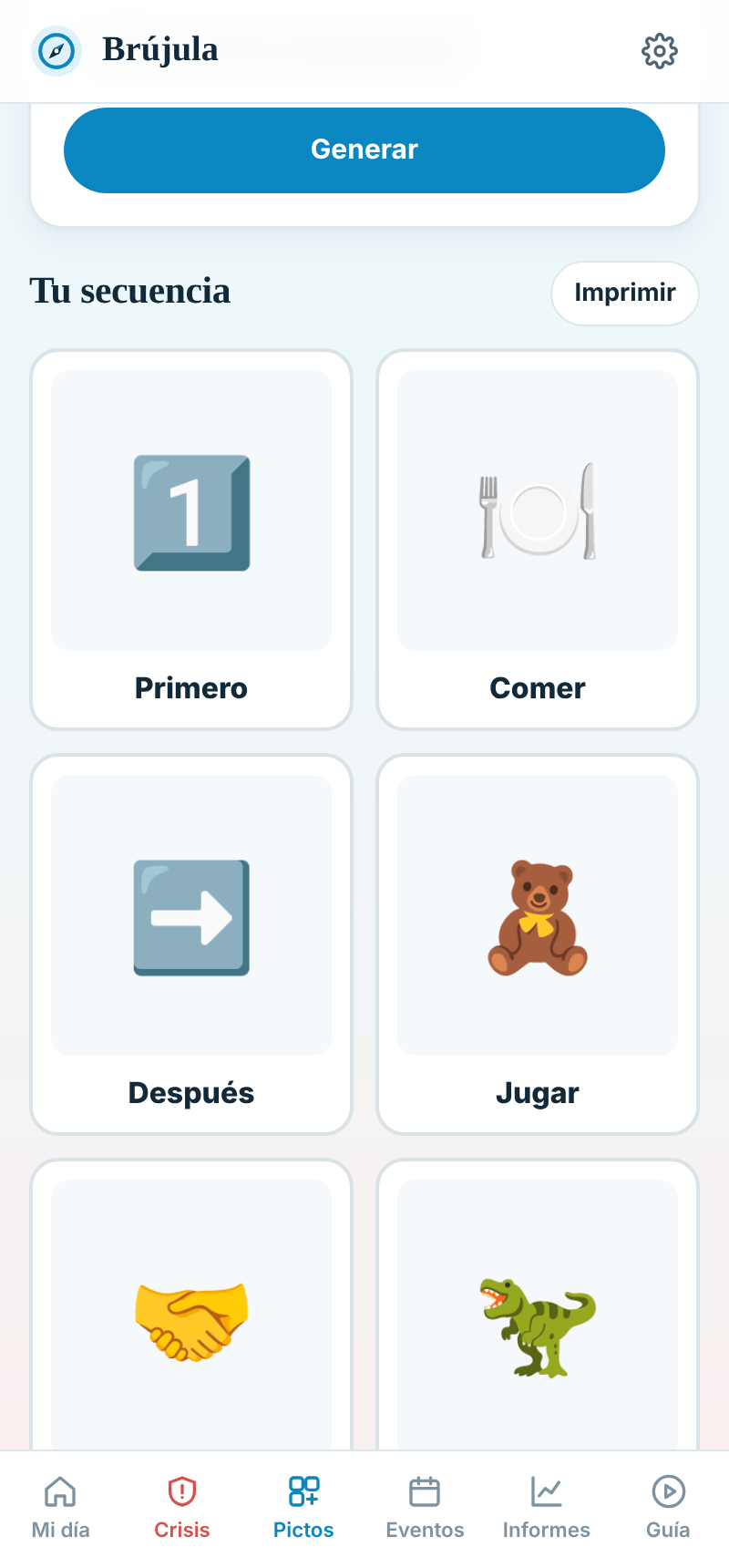 Captura: Pictogramas